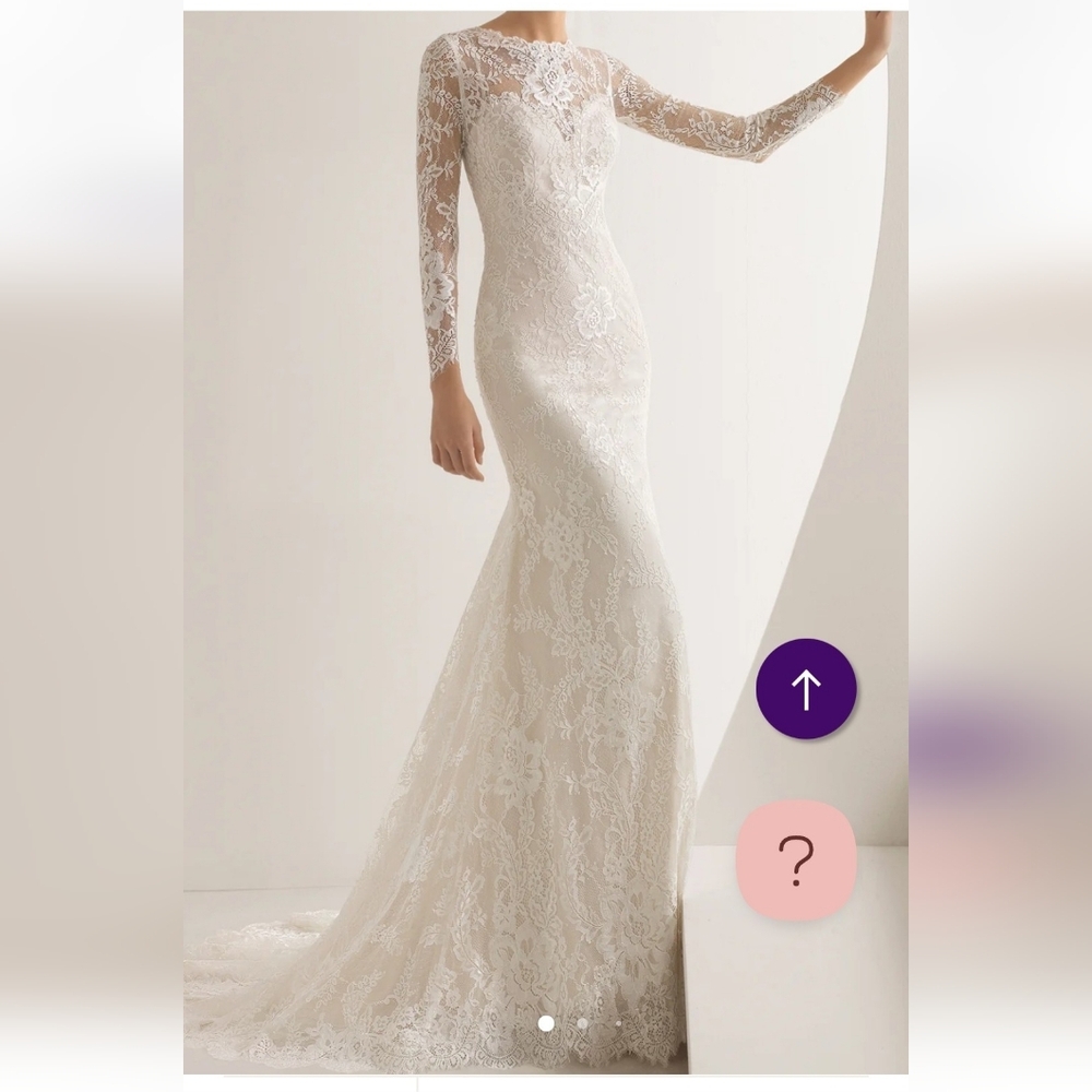 Elegant Lace Long Sleeve Wedding Dress